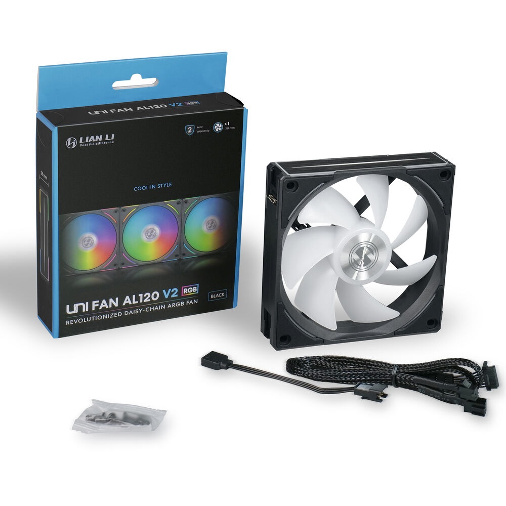 FAN LIAN LI UNI FAN AL120 V2 BLACK ARGB